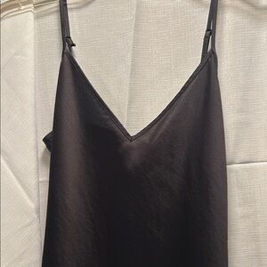 Beautiful Wilfred Charcoal Satin Dress - size XS